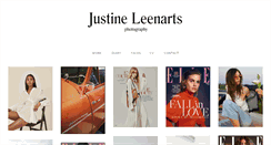 Desktop Screenshot of justineleenarts.com